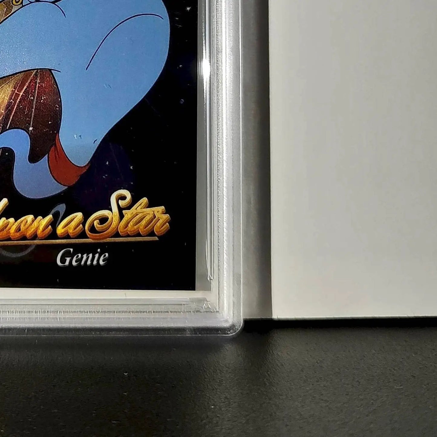 Genie 2025 Topps Chrome Disney #W-6 Wish Upon A Star Die Cut Card Aladdin PSA 9 - Non-Sports Card Single
