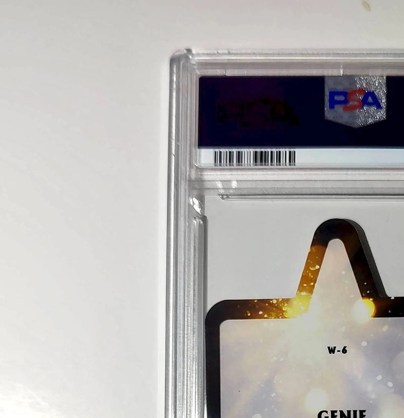 Genie 2025 Topps Chrome Disney #W-6 Wish Upon A Star Die Cut Card Aladdin PSA 9 - Non-Sports Card Single