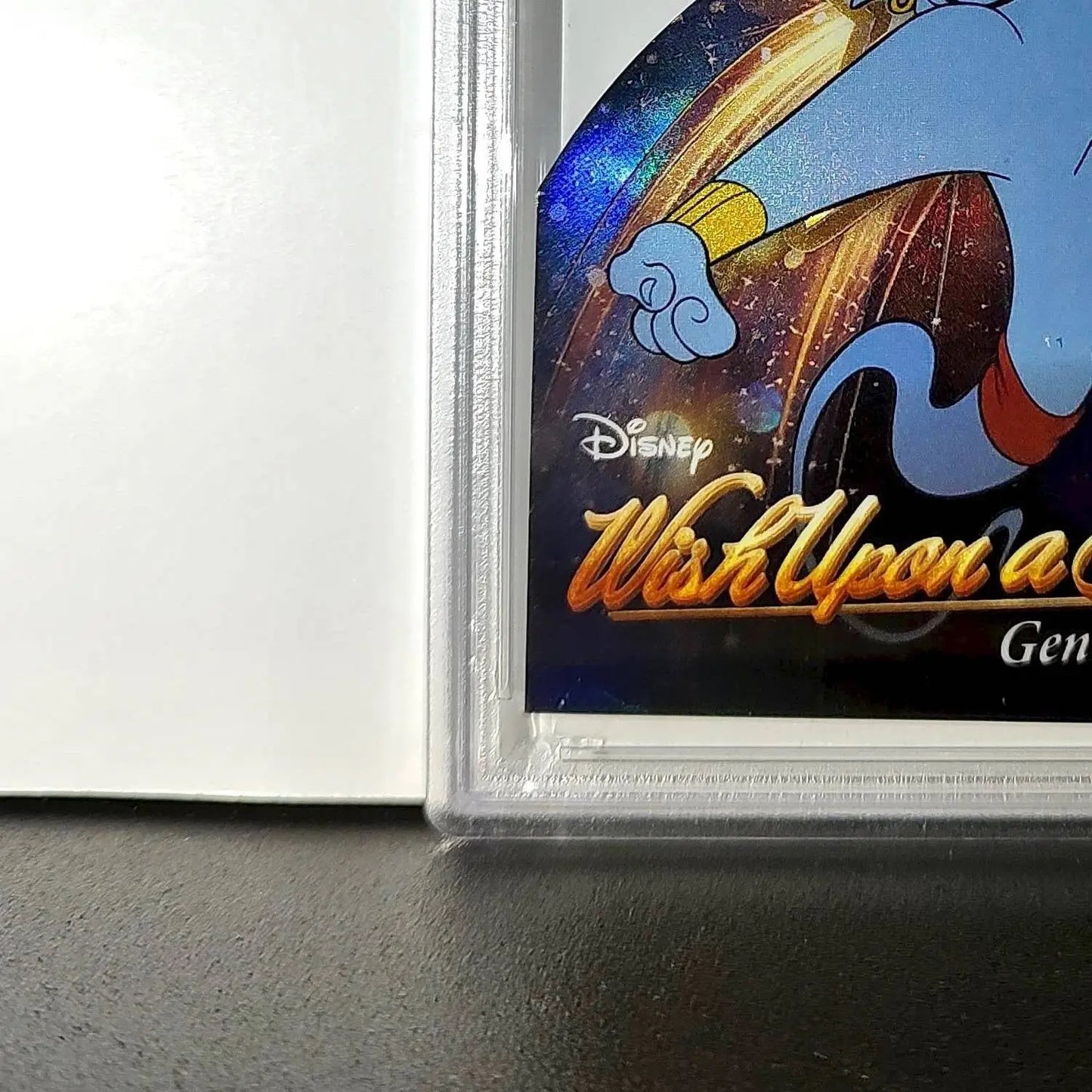 Genie 2025 Topps Chrome Disney #W-6 Wish Upon A Star Die Cut Card Aladdin PSA 9 - Non-Sports Card Single