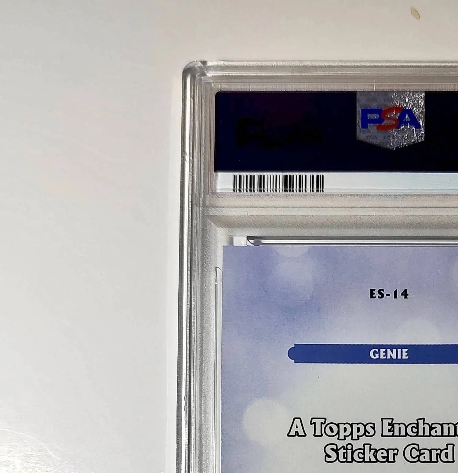 Genie 2025 Topps Disney #ES-14 Enchanted Sticker Card Aladdin PSA 9 - Non-Sports Card Single