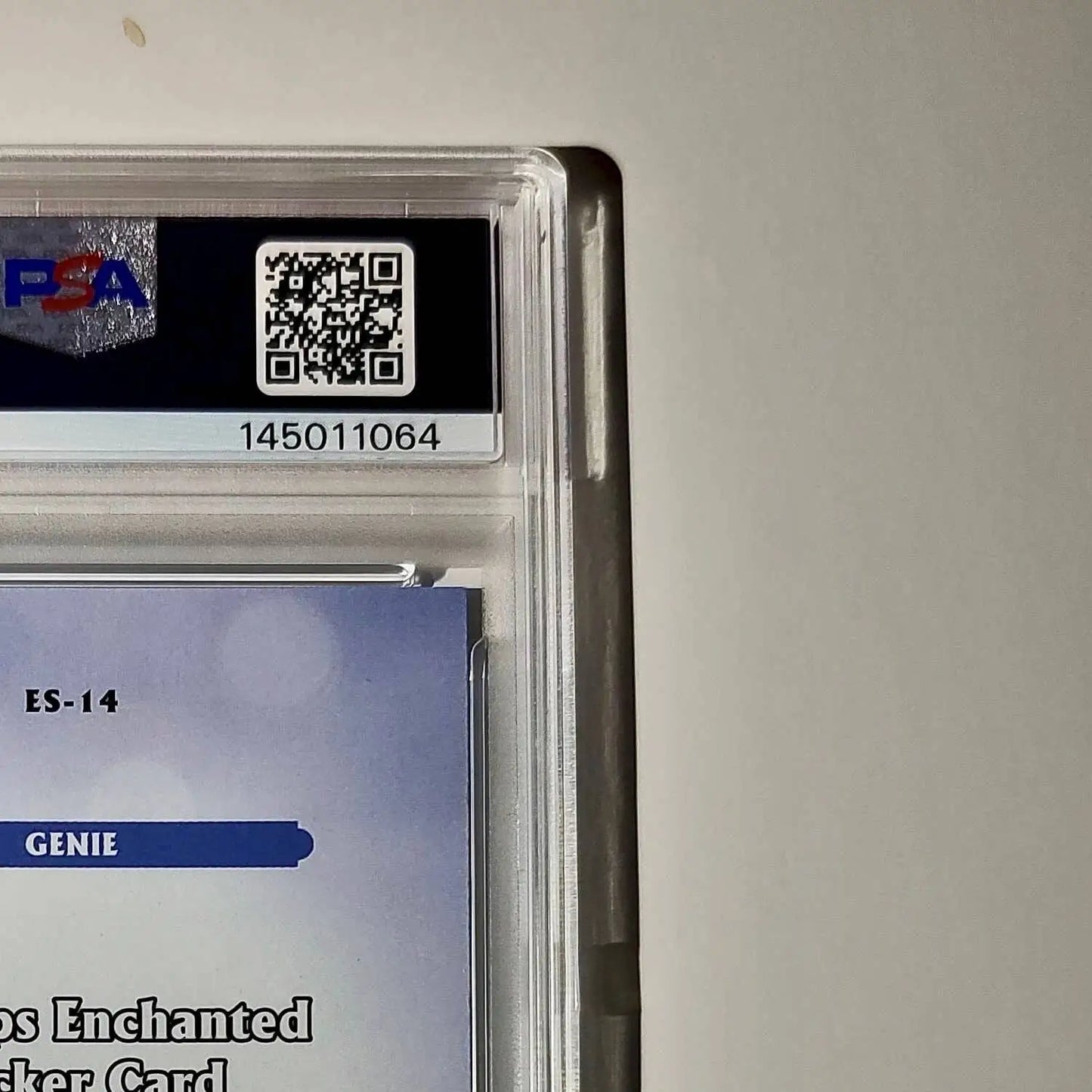 Genie 2025 Topps Disney #ES-14 Enchanted Sticker Card Aladdin PSA 9 - Non-Sports Card Single