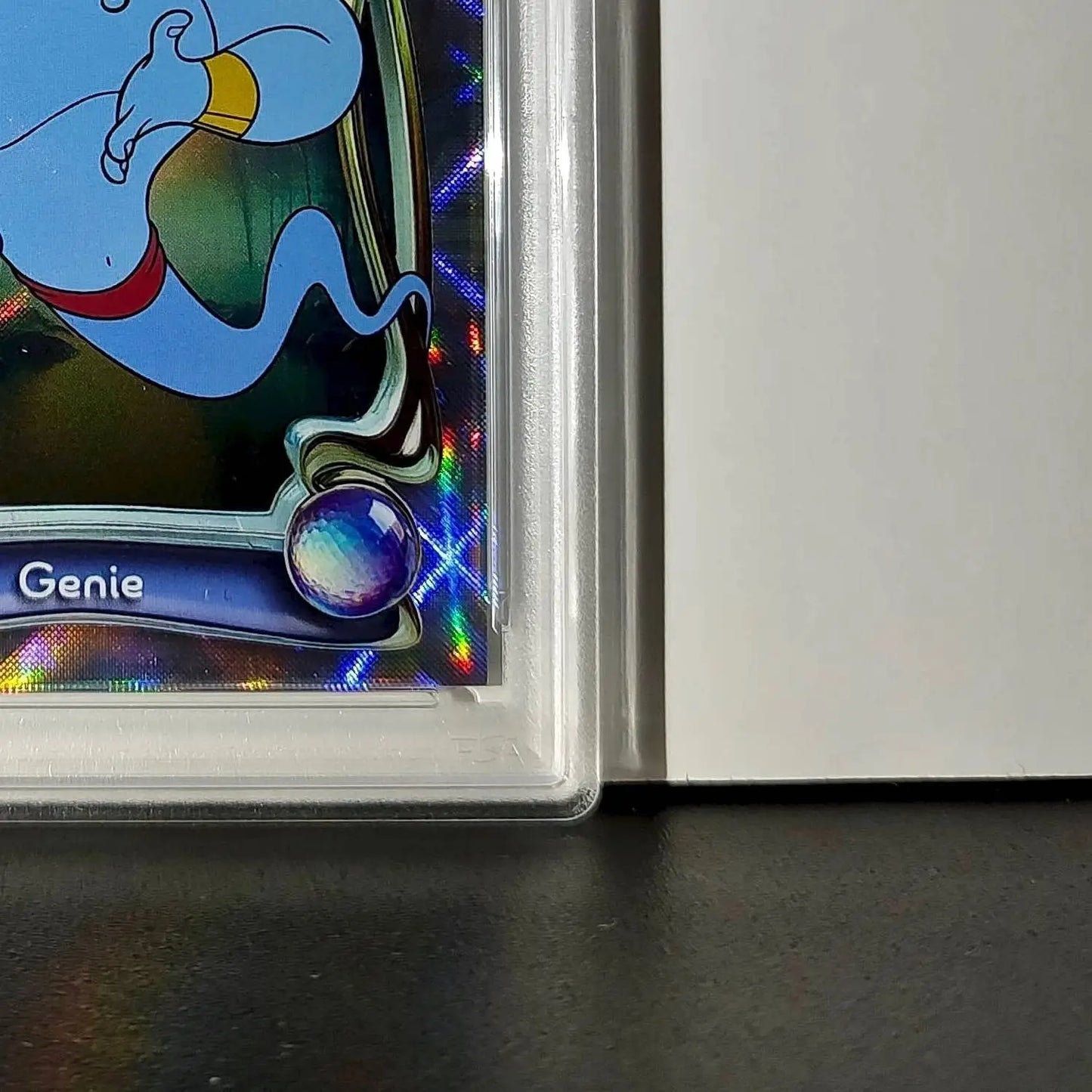 Genie 2025 Topps Disney Wonder #50 Winter Variant Card Aladdin PSA 9 - Non-Sports Card Single