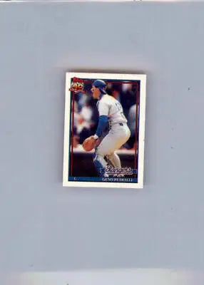 Geno Petralli - 1991 Topps Micro - #78 - Baseball - Baseball Card Single