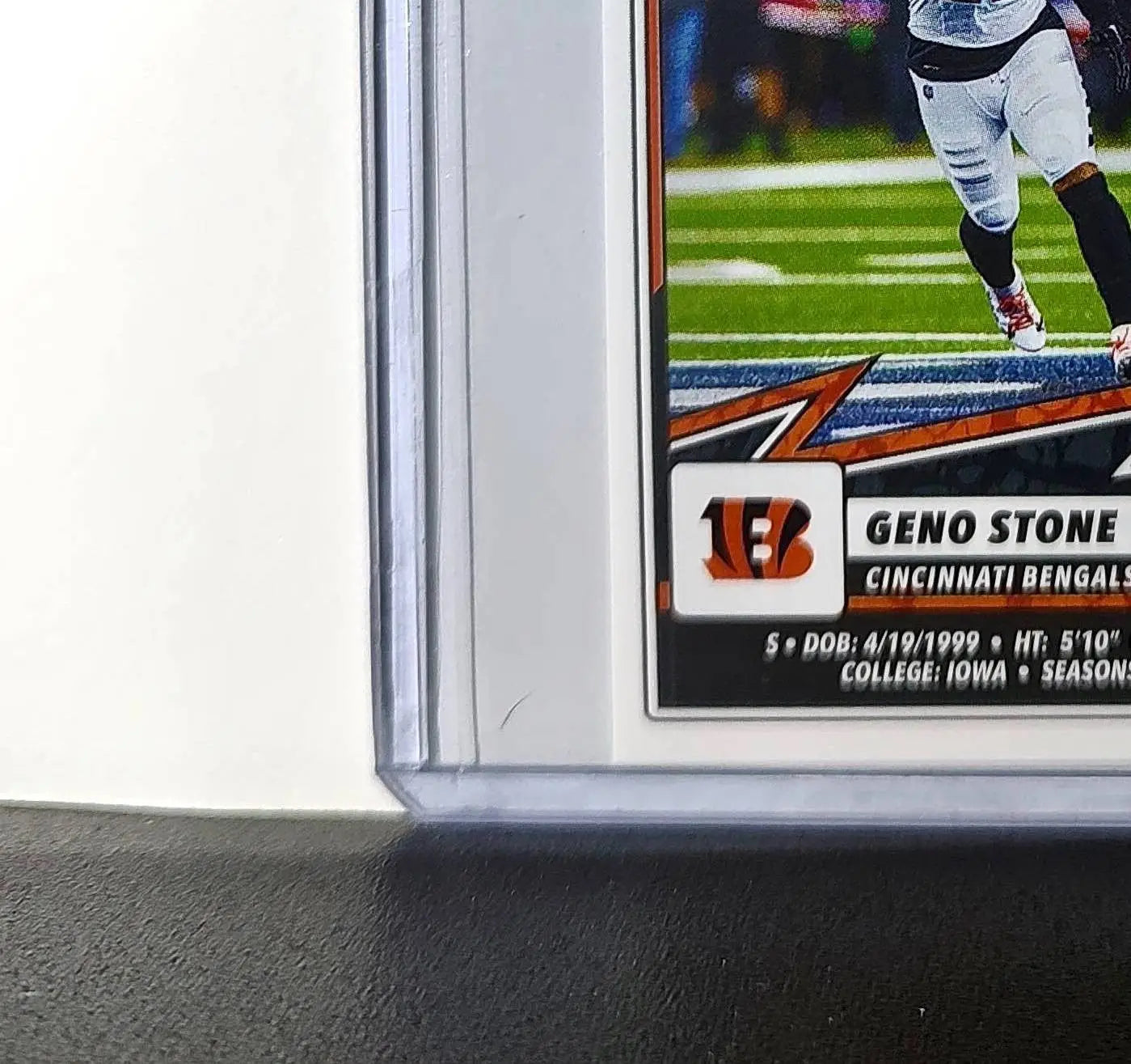 Geno Stone 2025 Panini NFL #131 Sticker Cincinnati Bengals