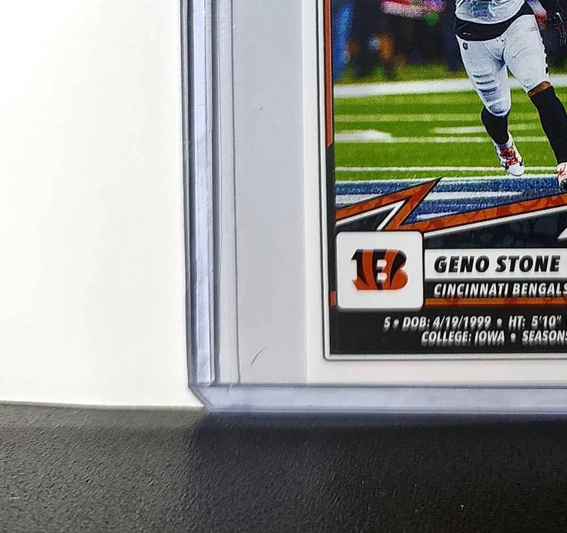 Geno Stone 2025 Panini NFL #131 Sticker Cincinnati Bengals