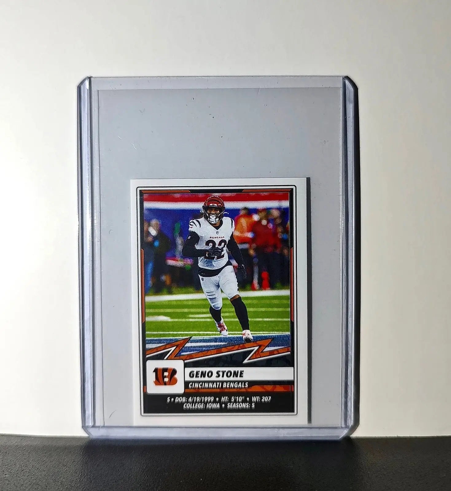 Geno Stone 2025 Panini NFL #131 Sticker Cincinnati Bengals - Football Card Single