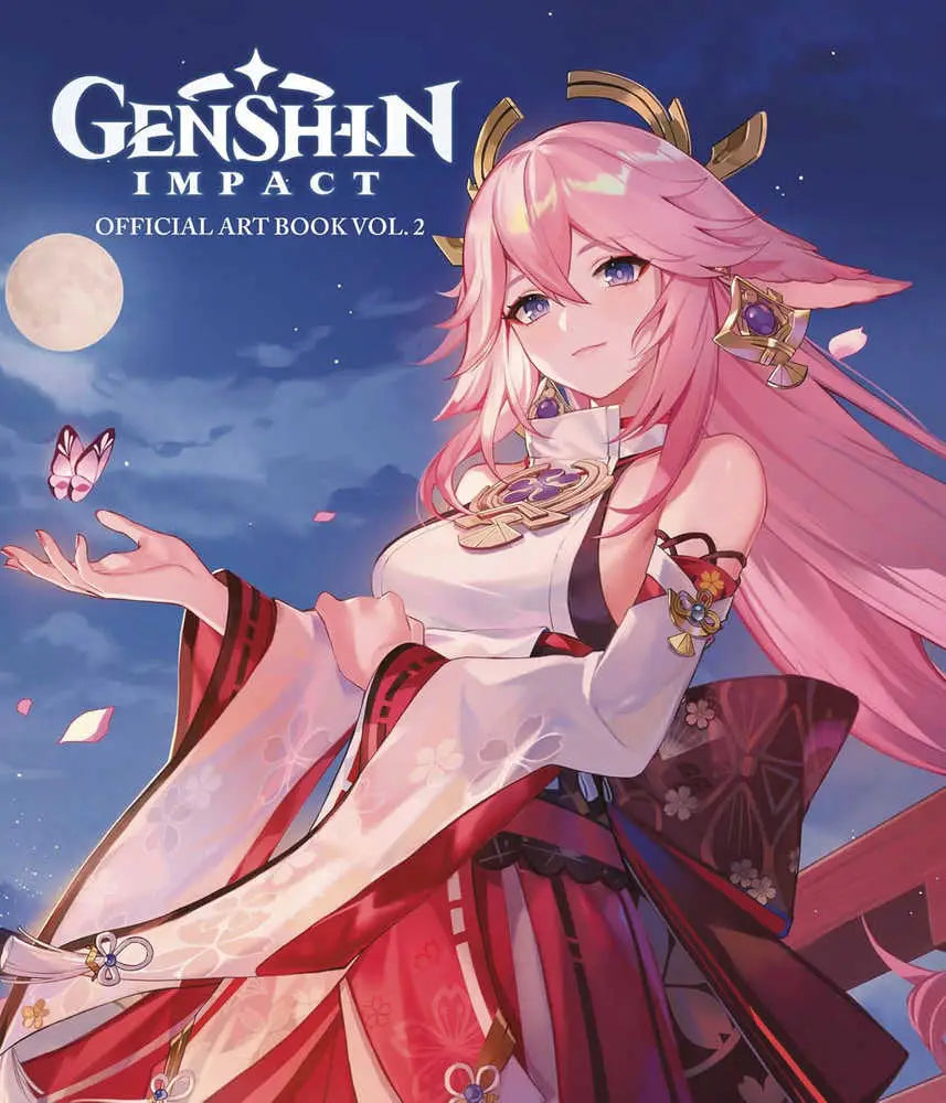 Genshin Impact Official Art Book Hardcover Volume 02 - Novels