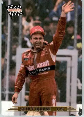 Geoff Bodine - 1993 Action Packed - #4 - Racing - Racing Card Single