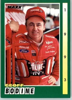 Geoff Bodine - 1993 Maxx - #15 - Racing - Racing Card Single