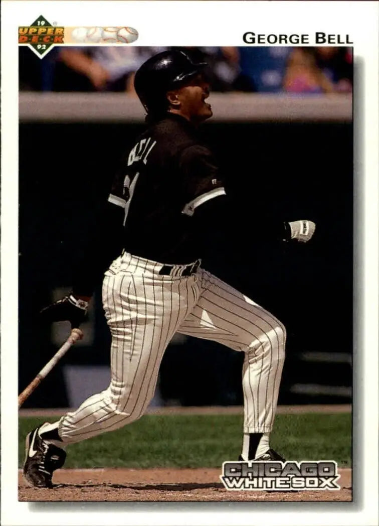 George Bell 1992 Upper Deck MLB #724 Baseball Card Chicago White Sox - Baseball Card Single
