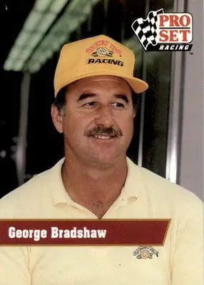George Bradshaw - 1991 Pro Set - #75 - RC Racing - Racing Card Single