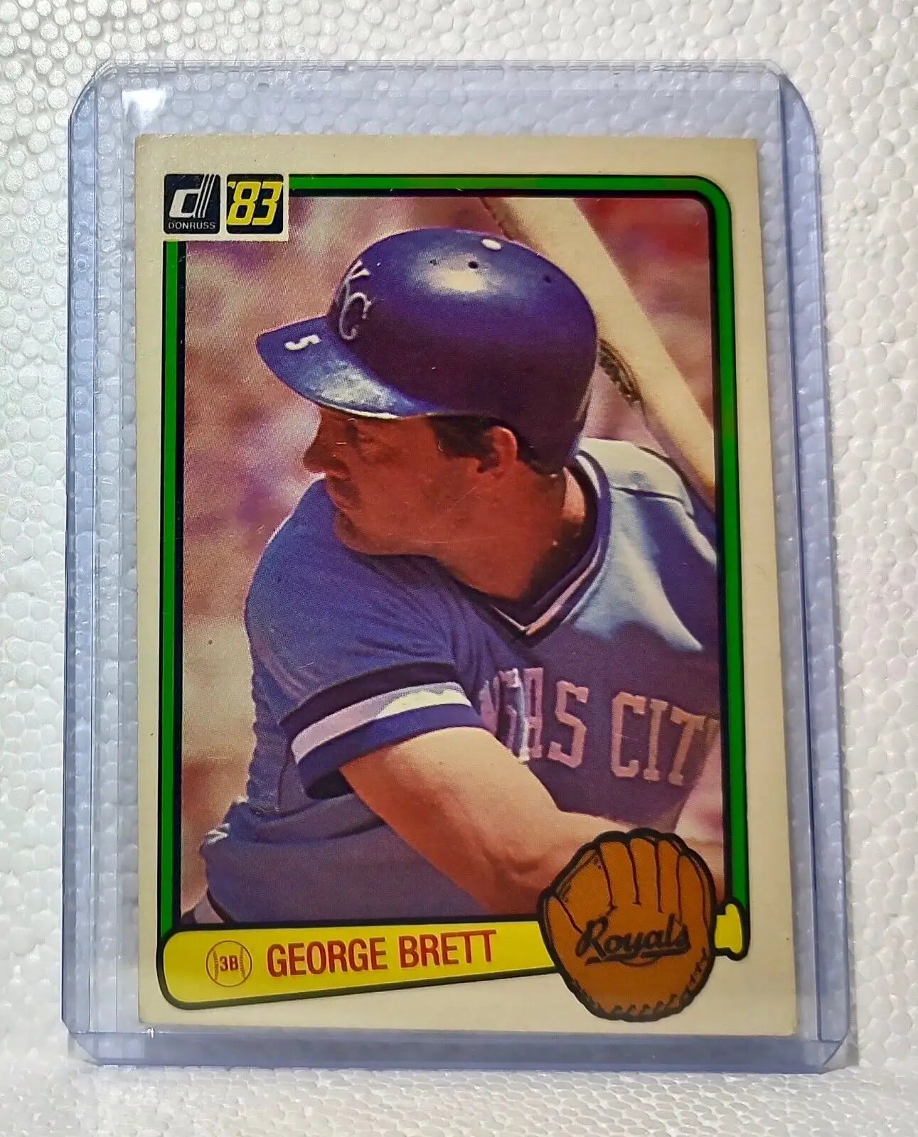 George Brett 1983 Donruss MLB #338 Baseball Card Kansas City Royals - Baseball Card Single