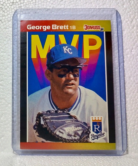 George Brett 1989 Donruss MLB #BC-7 MVP Baseball Card Kansas City Royals - Baseball Card Single