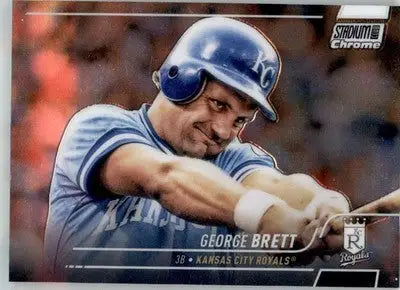 George Brett - 2022 Stadium Club Chrome - #135 - Baseball - Baseball Card Single