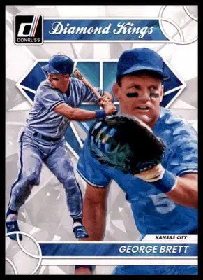 George Brett 2023 Donruss Diamond Kings #5 Kansas City Royals - Baseball Card Single