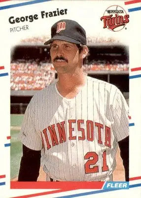 George Frazier - 1988 Fleer - #9 - Baseball - Baseball Card Single