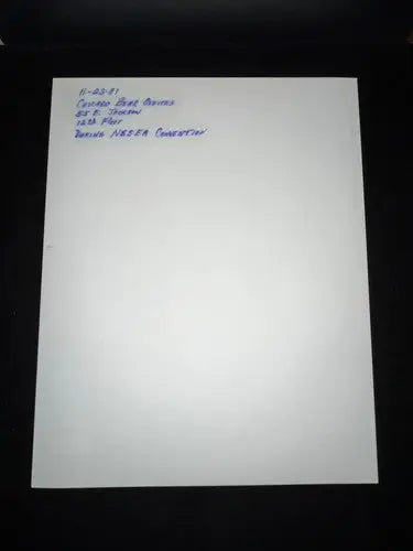George Halas Signed B&W 8x10 Autograph Photo Chicago Bears HOF JSA Auto - Sports Memorabilia