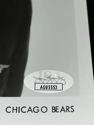 George Halas Signed B&W 8x10 Autograph Photo Chicago Bears HOF JSA Auto - Sports Memorabilia