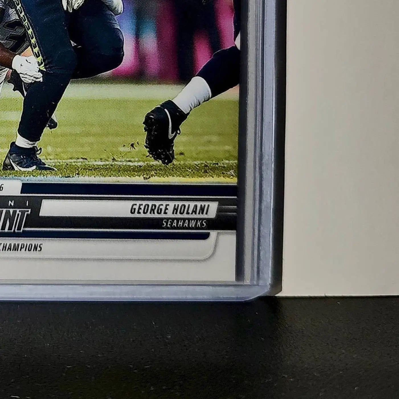 George Holani 2026 Panini NFL Super Bowl LIX Champions #5 Card Seattle Seahawks - Football Card Single