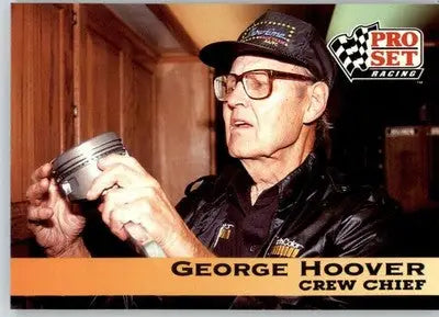 George Hoover - 1992 Pro Set NHRA - #161 - Racing - Racing Card Single