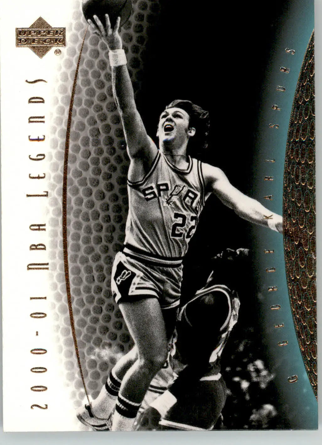 George Karl - 2000-01 Upper Deck Legends - #73 - Basketball - Basketball Card Single
