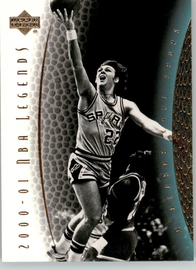 George Karl - 2000-01 Upper Deck Legends - #73 - Basketball - Basketball Card Single