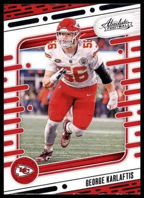 George Karlaftis 2024 Panini Absolute Retail #53 Kansas City Chiefs