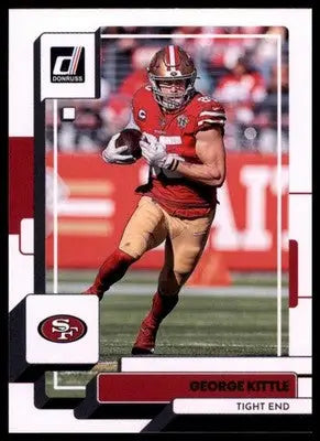 George Kittle 2022 Donruss #24 San Francisco 49ers - Football Card Single