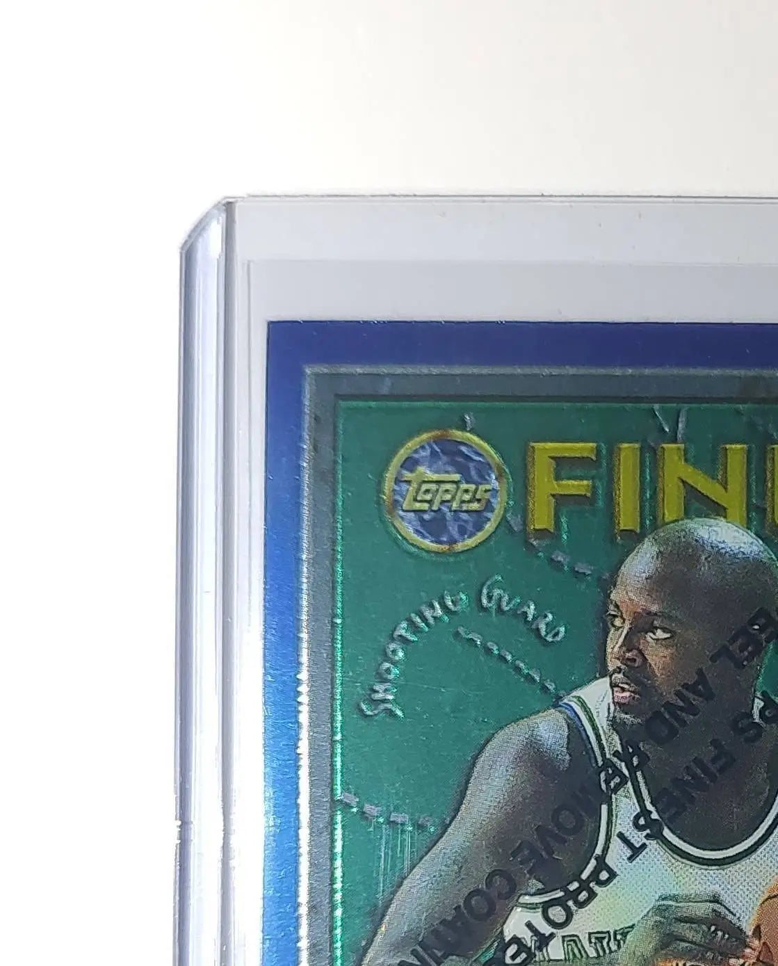 George McCloud 1995-96 Topps Finest NBA #201 Card Mavericks