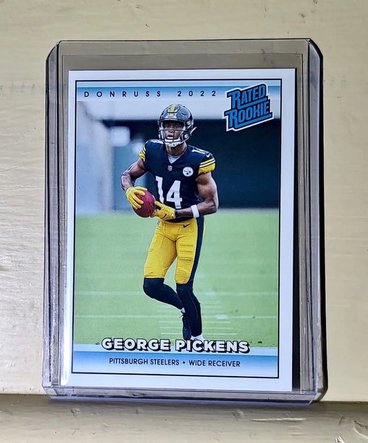 George Pickens 2022 NFL Panini #18 Rated Rookie Retro Football Card 1/4094 - Football Card Single