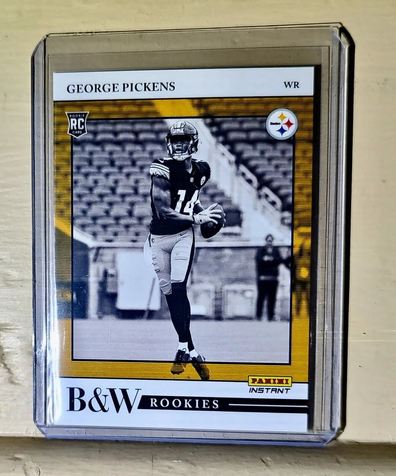 George Pickens 2022 Panini NFL Black & White Rookies #18 Football Card 1 of 649