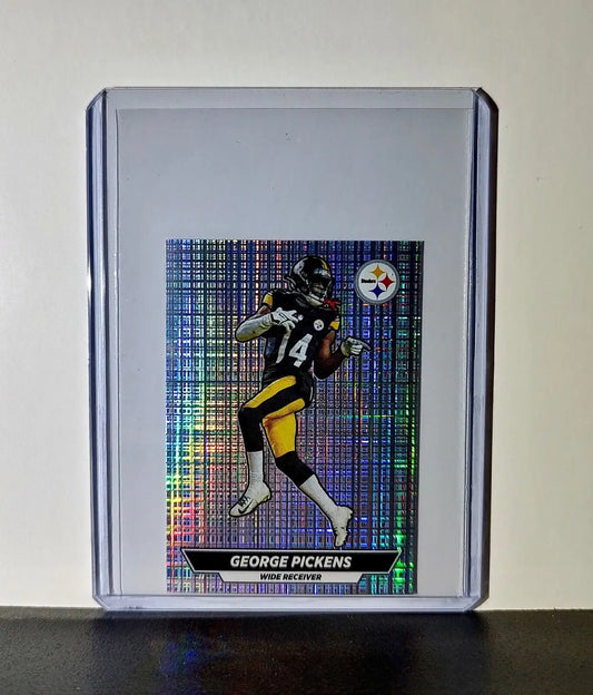 George Pickens 2024 Panini NFL Sticker #154 Foil Pittsburgh Steelers - Football Card Single