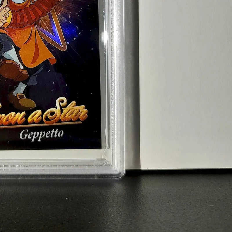 Geppetto 2025 Topps Chrome Disney #W-2 Wish Upon A Star Die Cut Pinocchio PSA 9 - Non-Sports Card Single