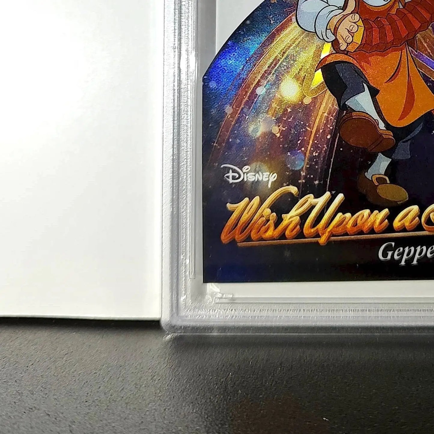 Geppetto 2025 Topps Chrome Disney #W-2 Wish Upon A Star Die Cut Pinocchio PSA 9 - Non-Sports Card Single
