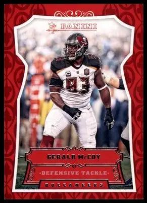 Gerald McCoy 2016 Panini #158 Tampa Bay Buccaneers