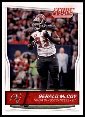 Gerald McCoy 2016 Score #308 Tampa Bay Buccaneers