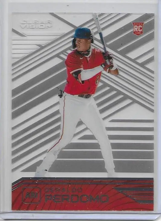 Geraldo Perdomo 2021 Chronicles Clear Vision #20 Arizona Diamondbacks (974) - Baseball Card Single