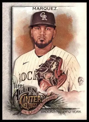 German Marquez 2022 Topps Allen & Ginter #155 Colorado Rockies - Baseball Card Single