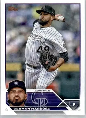 German Marquez - 2023 Topps - #325 - Baseball - Baseball Card Single