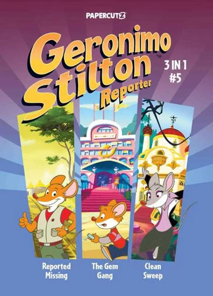 Geronimo Stilton Reporter comic book from Mouse City Rodent’s Gazette series in Volume 5