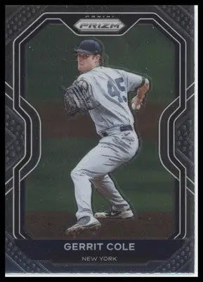 Gerrit Cole 2021 Panini Prizm #77 New York Yankees - Baseball Card Single