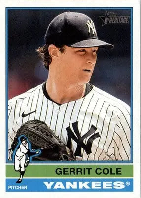 Gerrit Cole - 2025 Topps Heritage - #394 - Baseball - Baseball Card Single