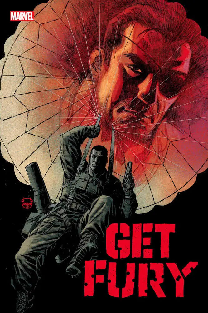 Marvel comic book cover of Get Fury #2 featuring Nick Fury with bold GET FURY text