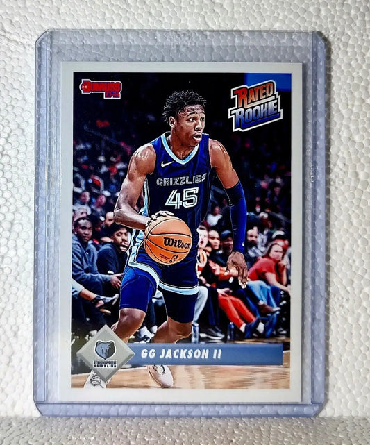 GG Jackson II 2023-24 Panini NBA #26 Rated Rookie Retro Card Grizzlies 1/715 - Basketball Card Single