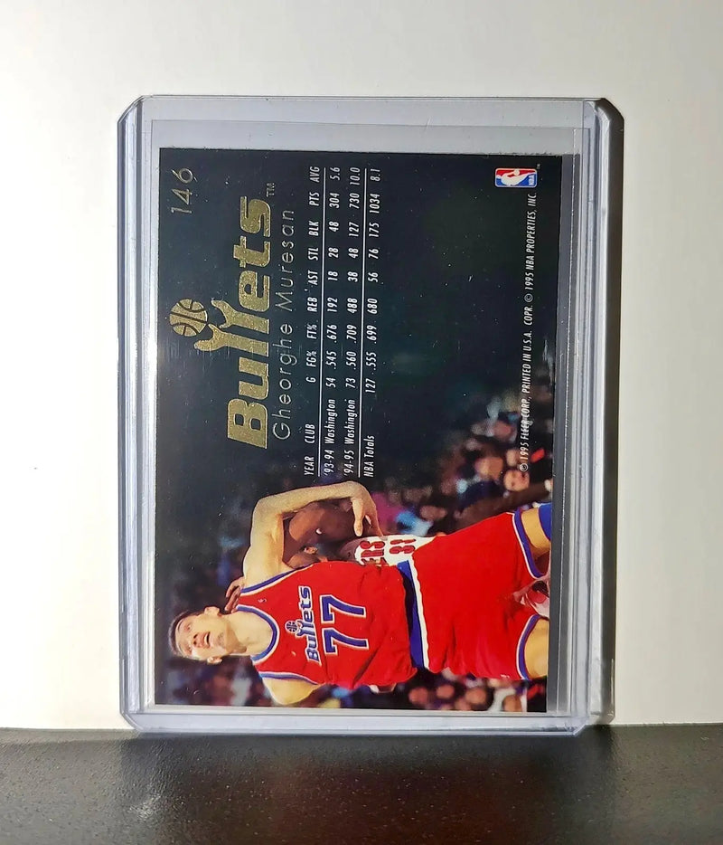 Gheorghe Muresan 1995-96 Flair NBA #146 Card Washington Bullets