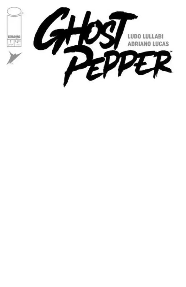 Ghost Pepper #1 Cover G Blank Sketch Variant - Comic Book