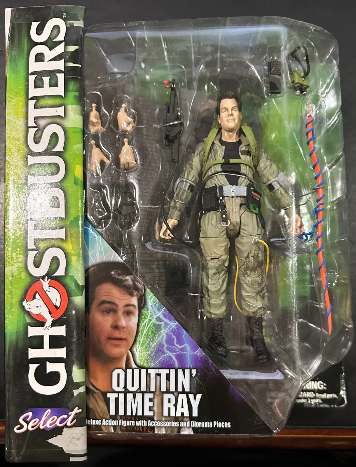 Ghostbusters Quittin Time Ray / GB2 Slime-Blower Winston Zeddemore SEALED DST - Action Figure & Toy