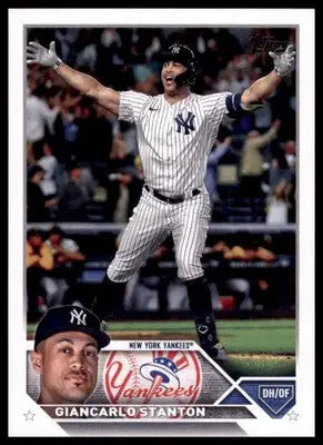 Giancarlo Stanton 2023 Topps #509 New York Yankees - Baseball Card Single