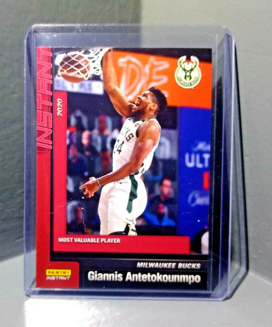 Giannis Antetokounmpo 2019-20 Panini NBA Most Valuable Player #223 Card 1 of 197 - Basketball Card Single