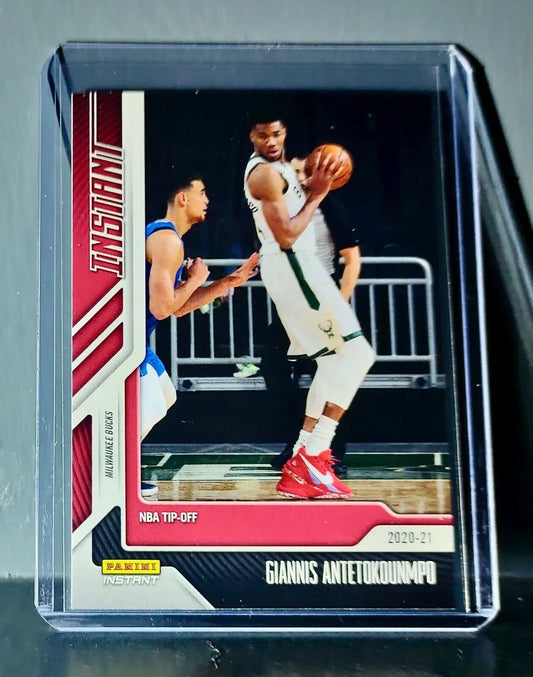 Giannis Antetokounmpo 2020-21 Panini NBA Tip-Off #12 Basketball Card 1 of 617 - Basketball Card Single